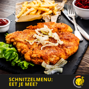 Schnitzelmenu