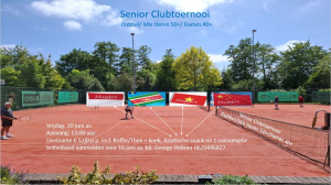 Senior Clubtoernooi 20 juni 2025